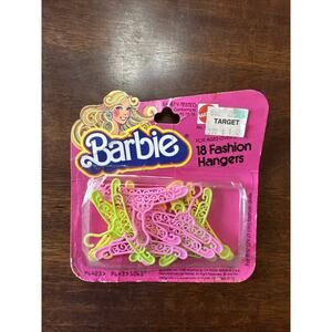Barbie 18 Fashion Filigree Hanger Pack Mattel Vintage 1980 Made In USA